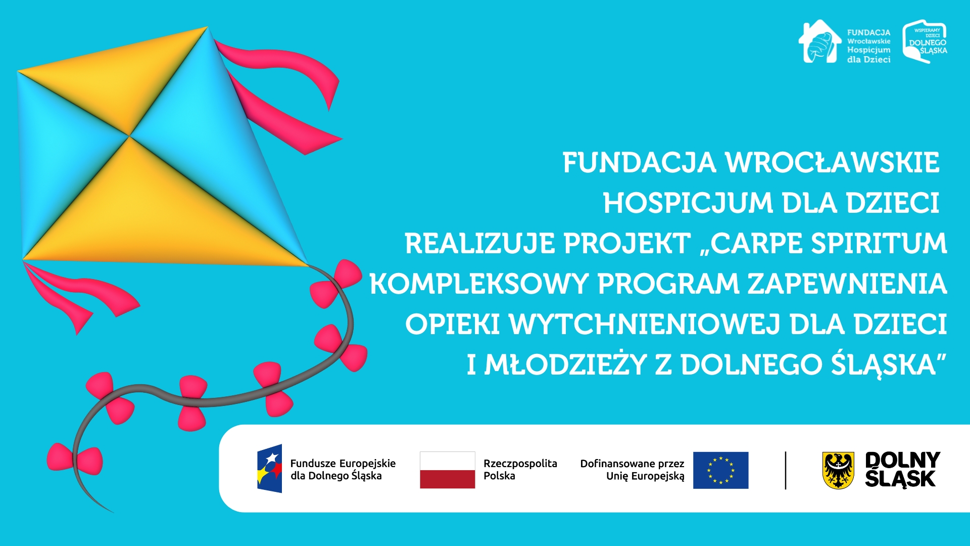 Informacja o dofinansowaniu projektu „Carpe Spiritum''